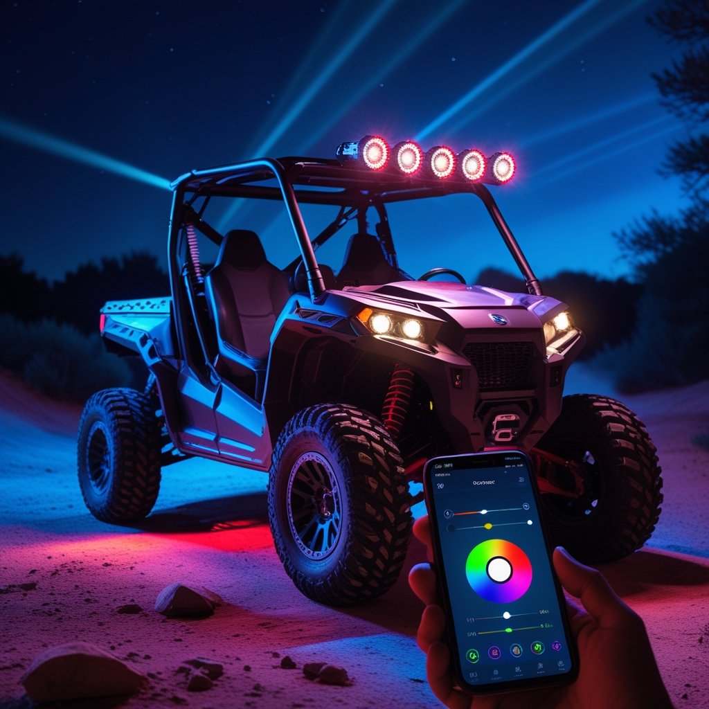 Bluetooth Controlled UTV Lights: The Ultimate Guide to Smart Off-Road Illumination