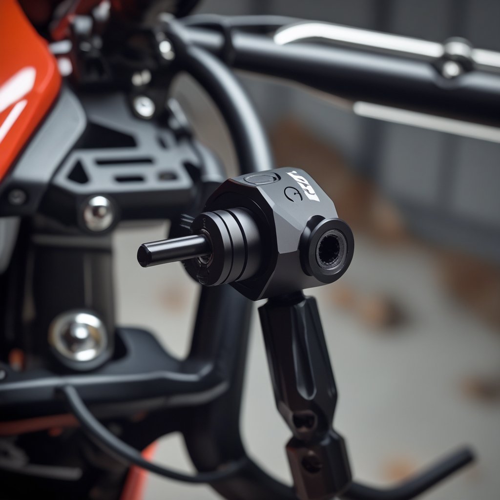 Quick-release UTV whip mount
