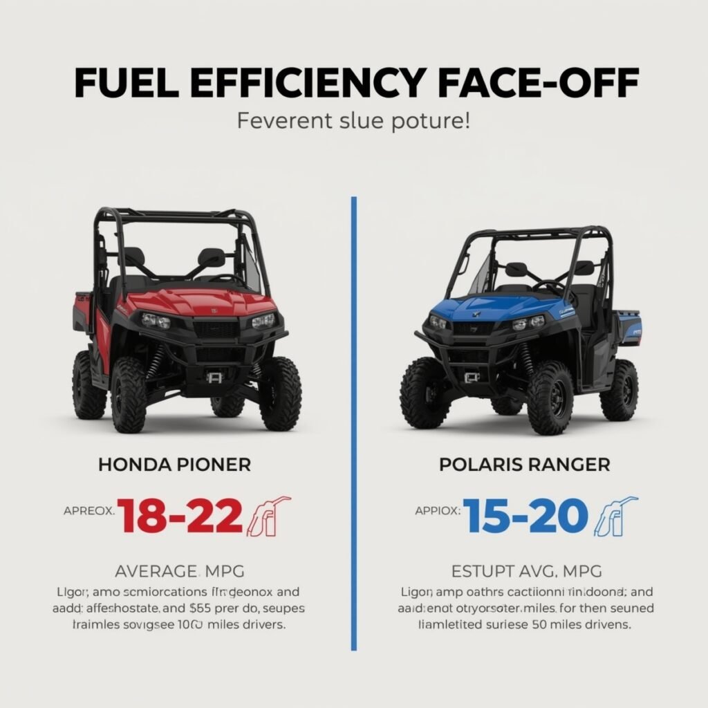 UTV fuel efficiency comparison.