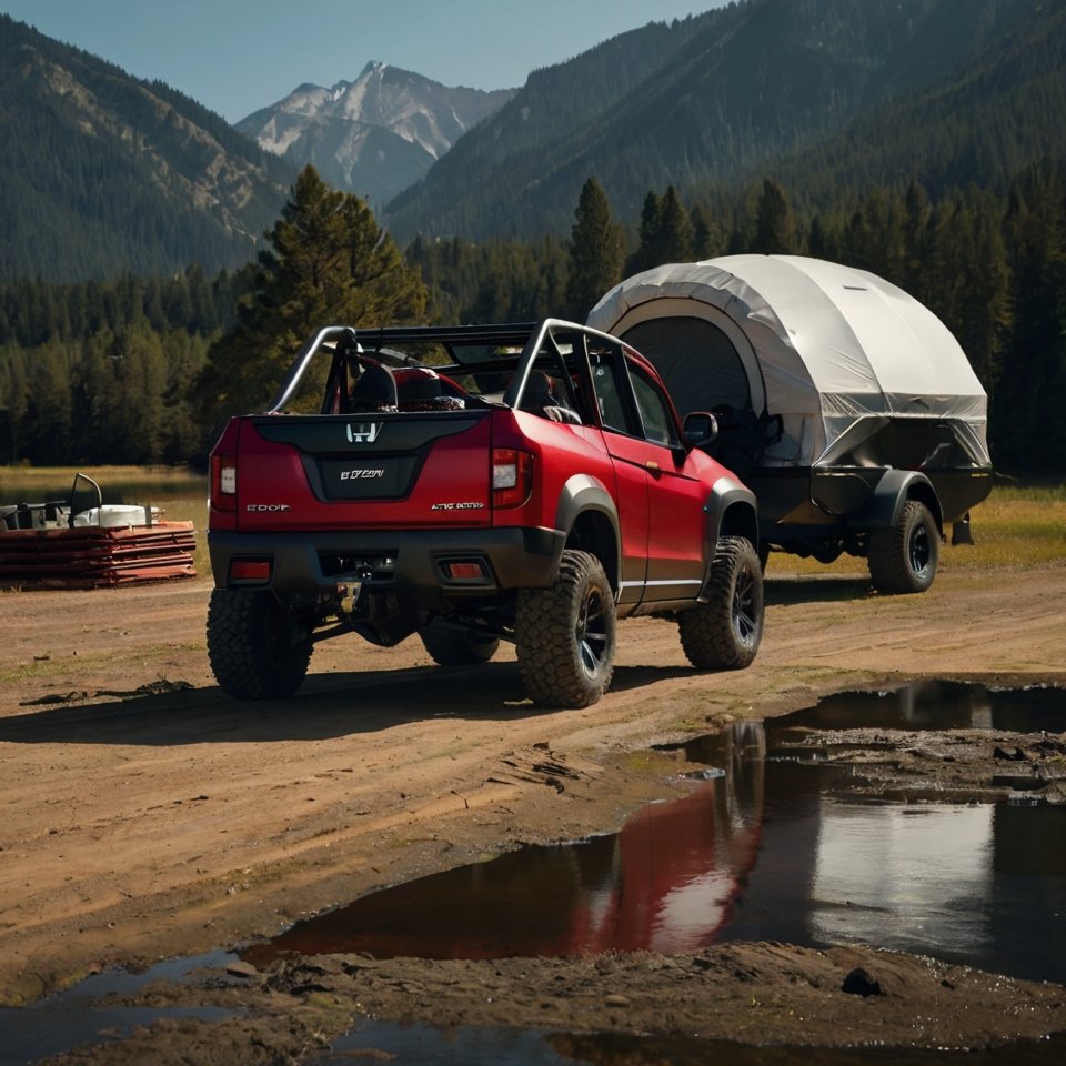 Unloading a new Honda Pioneer UTV.]