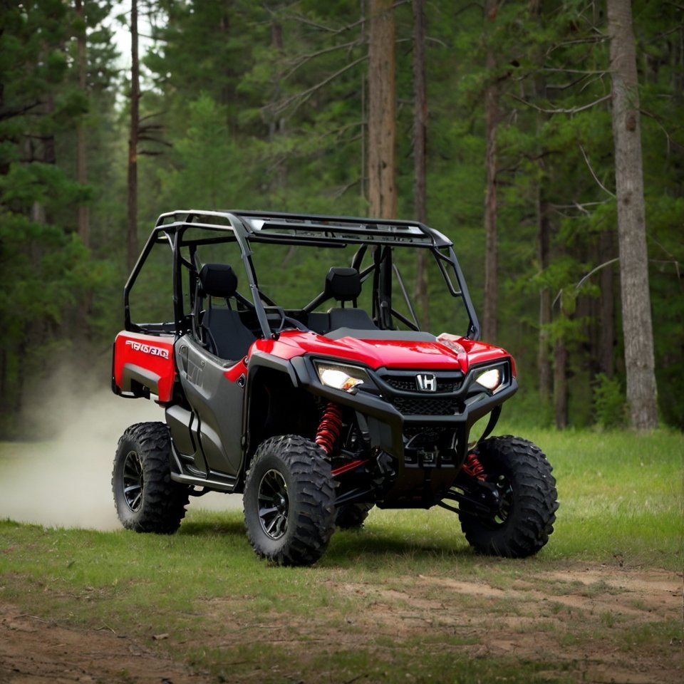 Honda Pioneer with Kolpin Steel Roof.]