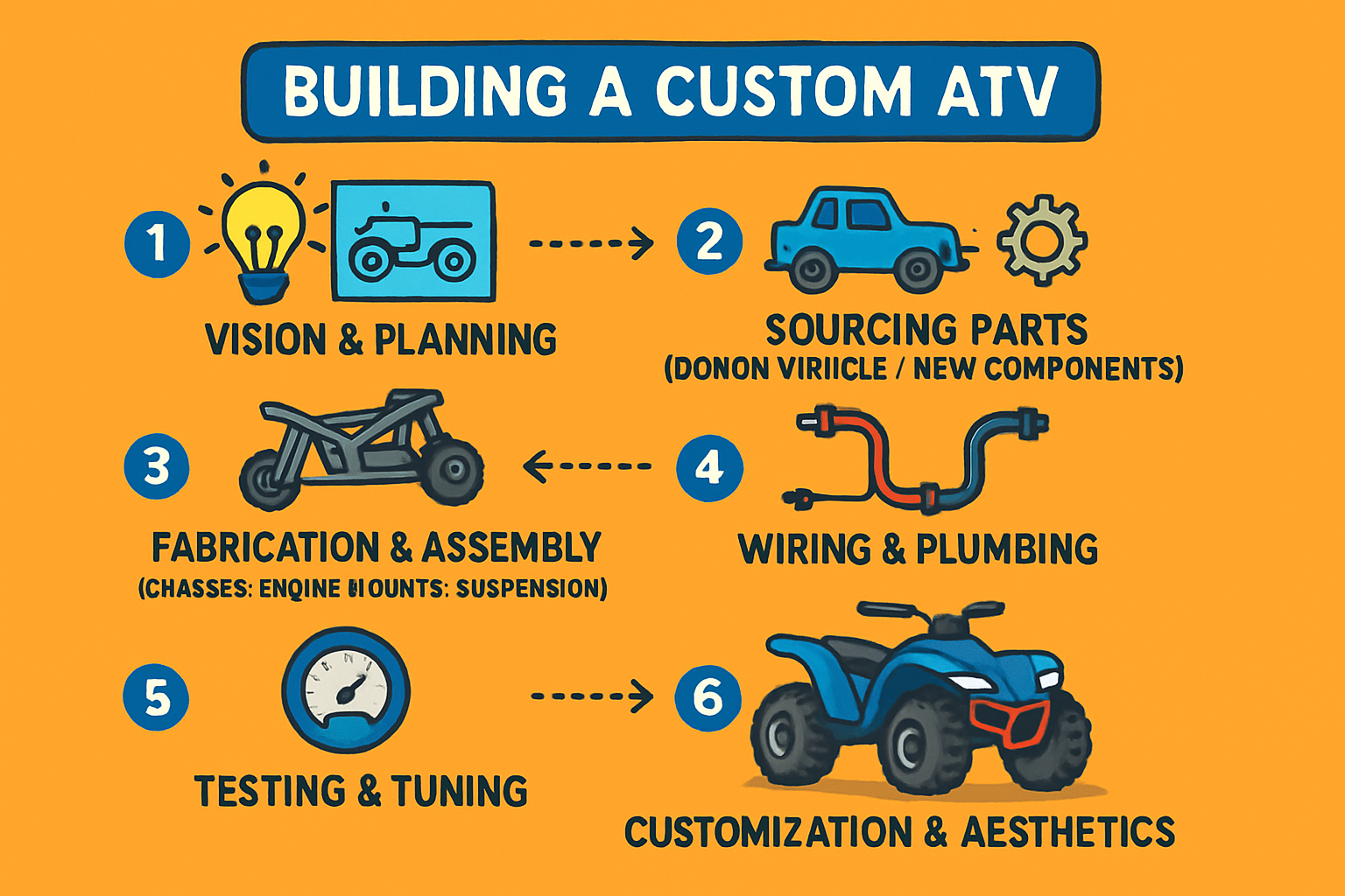 How to Build a Custom ATV Pioneer for Off-Roads: A Journey of Passion and Grit