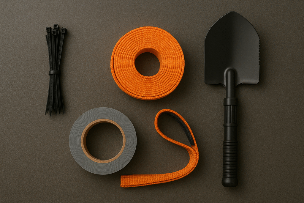General repair and recovery essentials for UTVs.