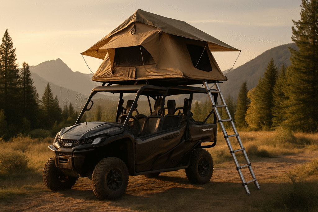 Pioneer 1000-5 camping setup: Your ultimate off-grid adventure guide”