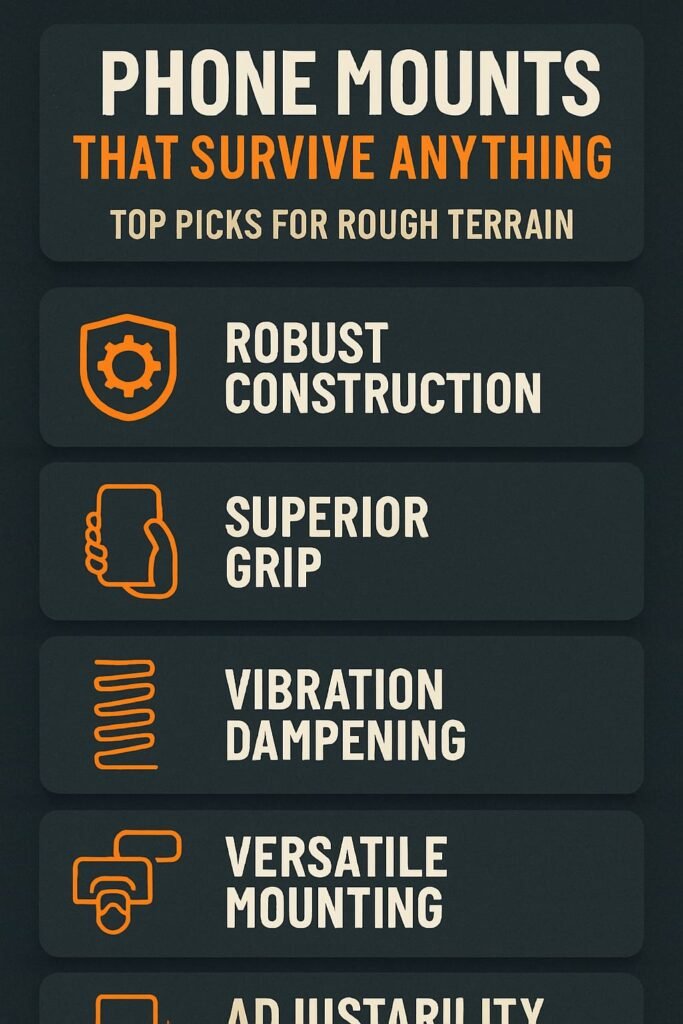 Phone Mounts That Survive Anything: Top pick 