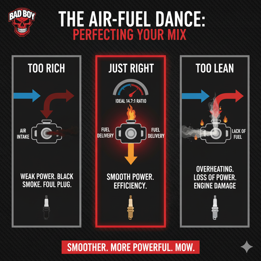 Dive deep into Bad Boy mower carburetors! Learn how they work, troubleshoot common issues, and master maintenance with our expert guide, complete with diagrams and tips for a smoother, more powerful mow. bad boy mower carburetor diagram