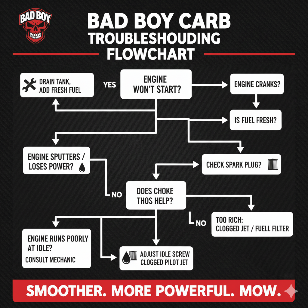 Dive deep into Bad Boy mower carburetors! Learn how they work, troubleshoot common issues, and master maintenance with our expert guide, complete with diagrams and tips for a smoother, more powerful mow. bad boy mower carburetor diagram