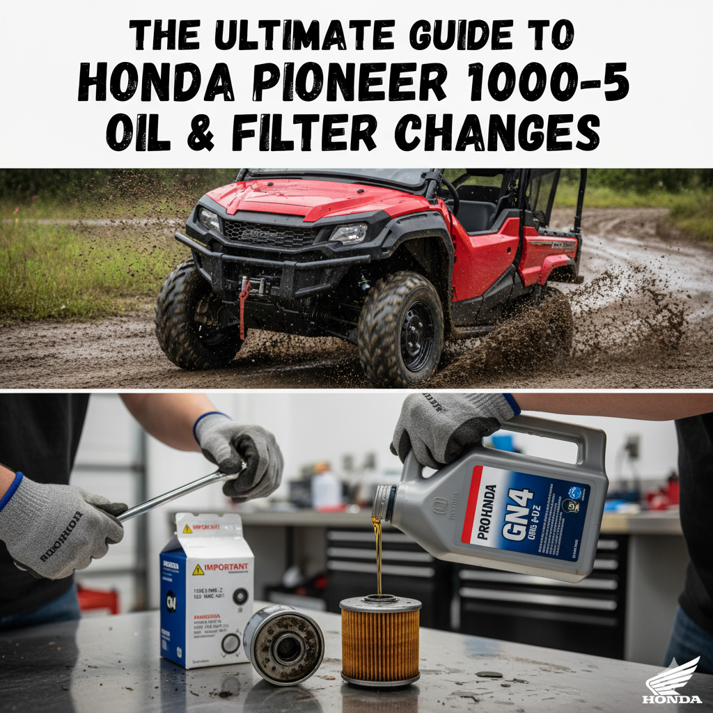 Honda Pioneer 1000-5 Oil Specifications Infographic](. The Ultimate Guide to Honda Pioneer 1000-5 Oil and Filter Changes