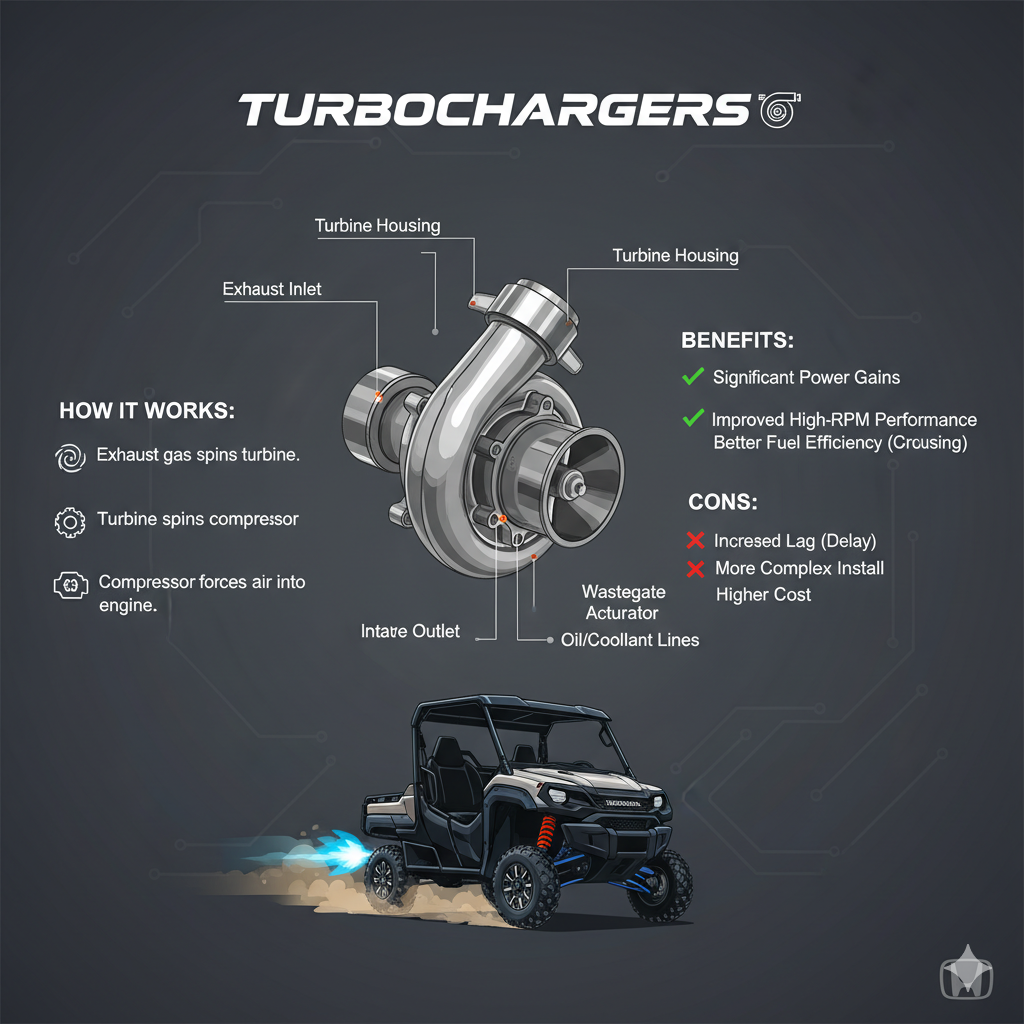 Unleashing the Beast: A Deep Dive into Honda Pioneer Forced Induction Kits Discover the world of Honda Pioneer forced induction kits. Explore turbocharger and supercharger options, benefits, challenges, and alternatives to boost your UTV's performance. Honda Pioneer forced induction kits