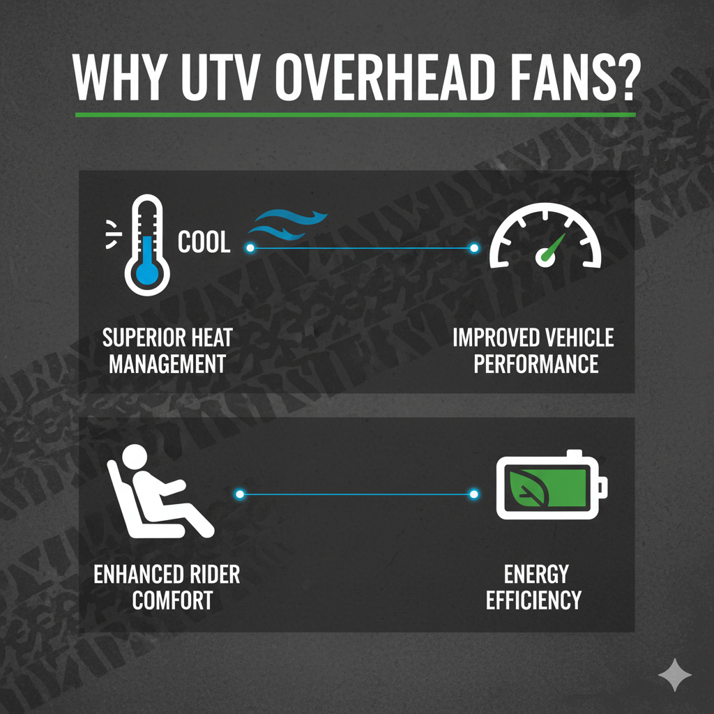 utv overhead fans