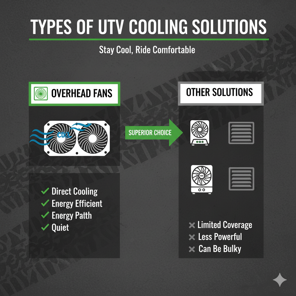 utv overhead fans
