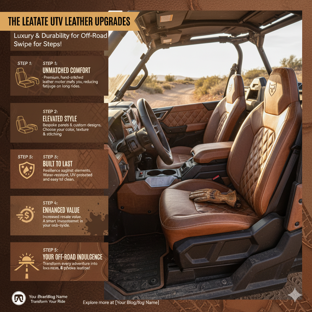 Leather Interior Upgrads UTV