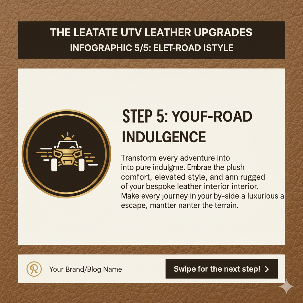Leather Interior Upgrads UTV