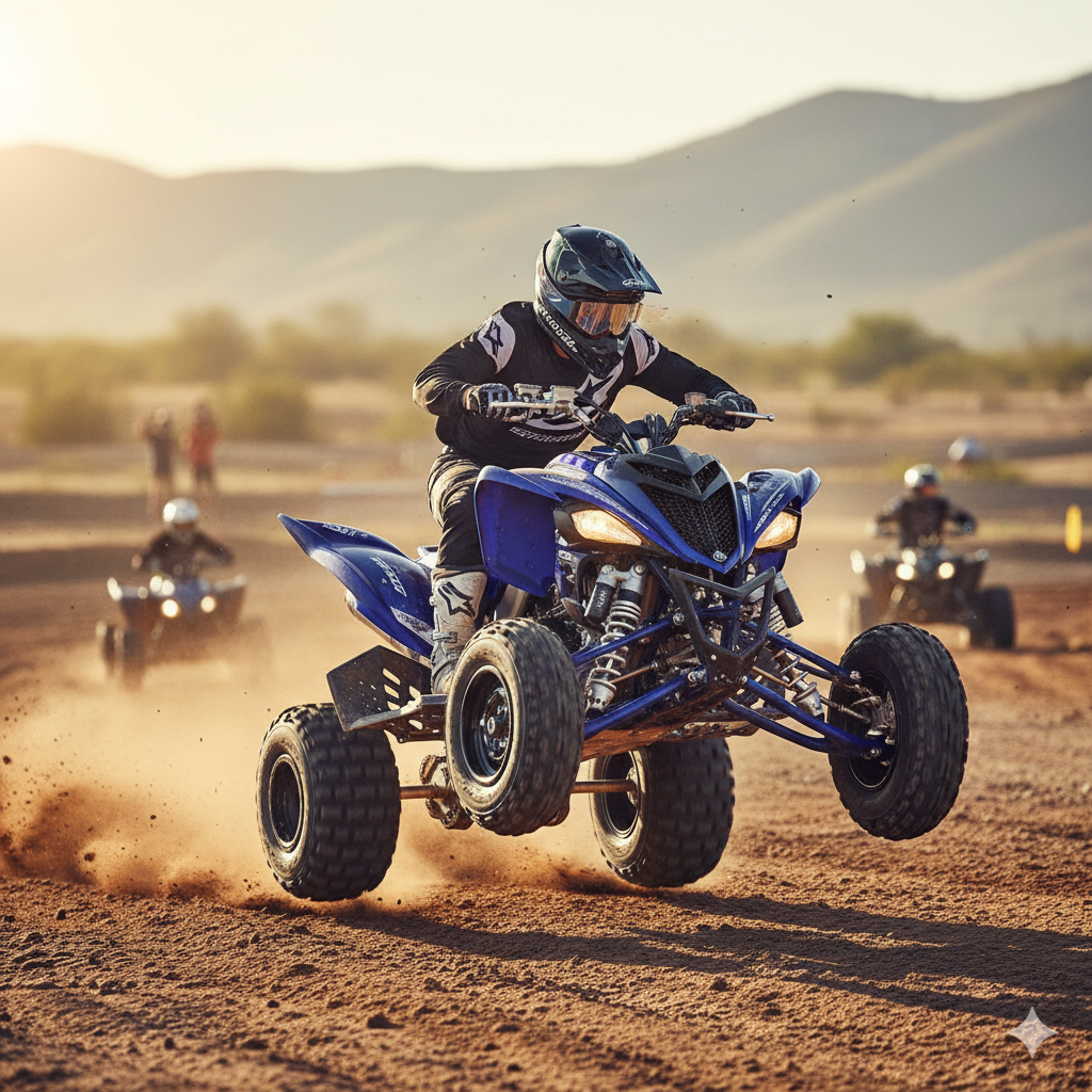 The Yamaha Raptor 700, the best-selling sport quad of all time.