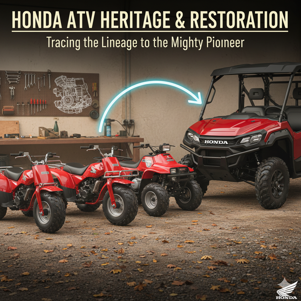 Honda ATV Heritage and Restoration: Tracing the Lineage to the Mighty Pioneer