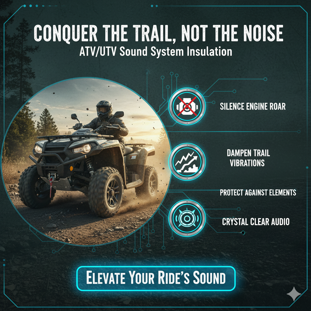 Silence the noise off-road