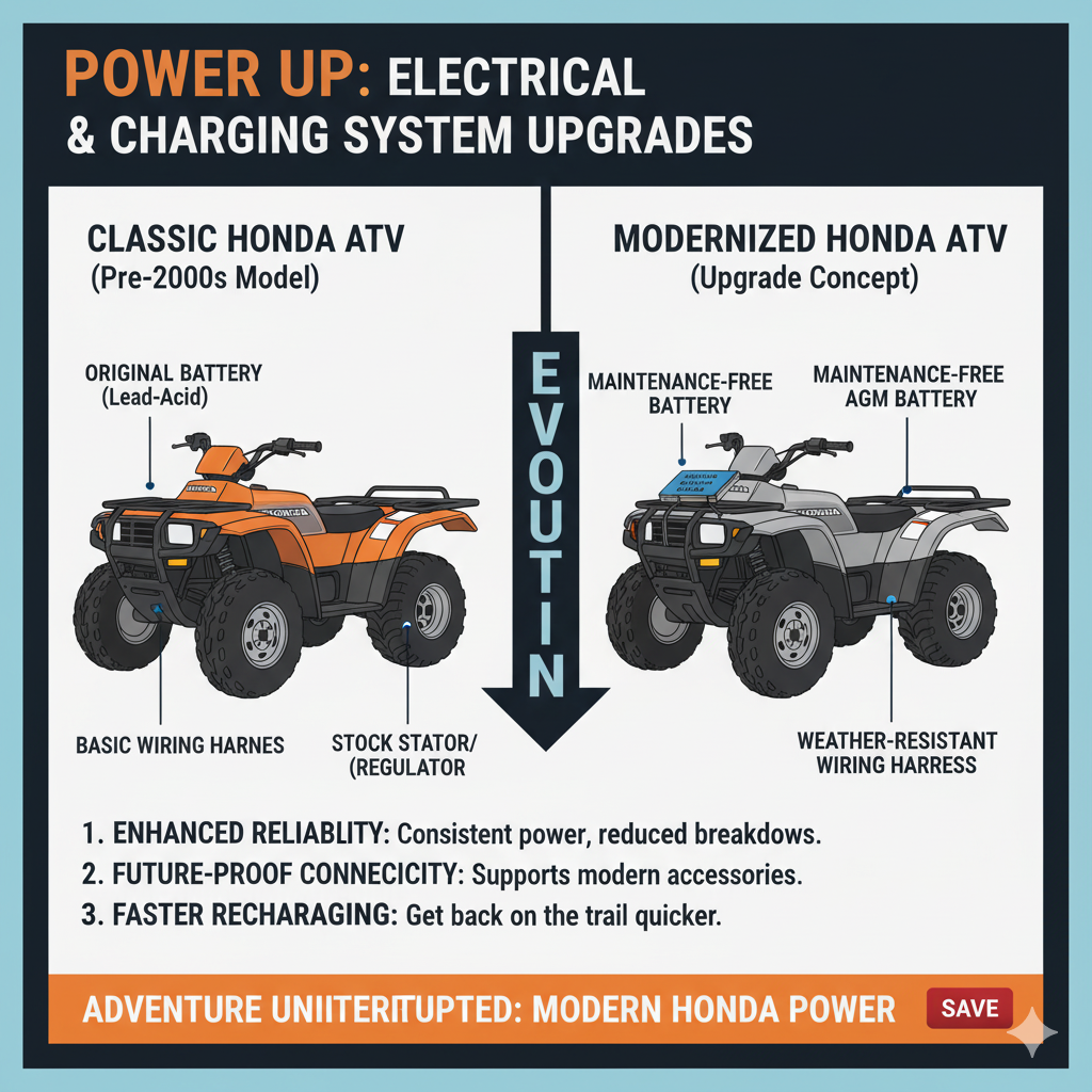 Vintage ATV Technology Upgrades