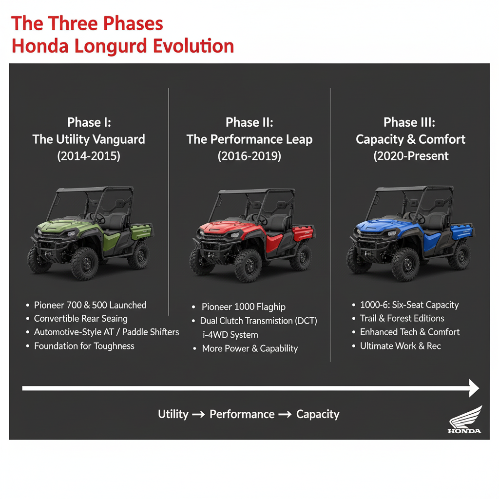 Honda pioneer evolution