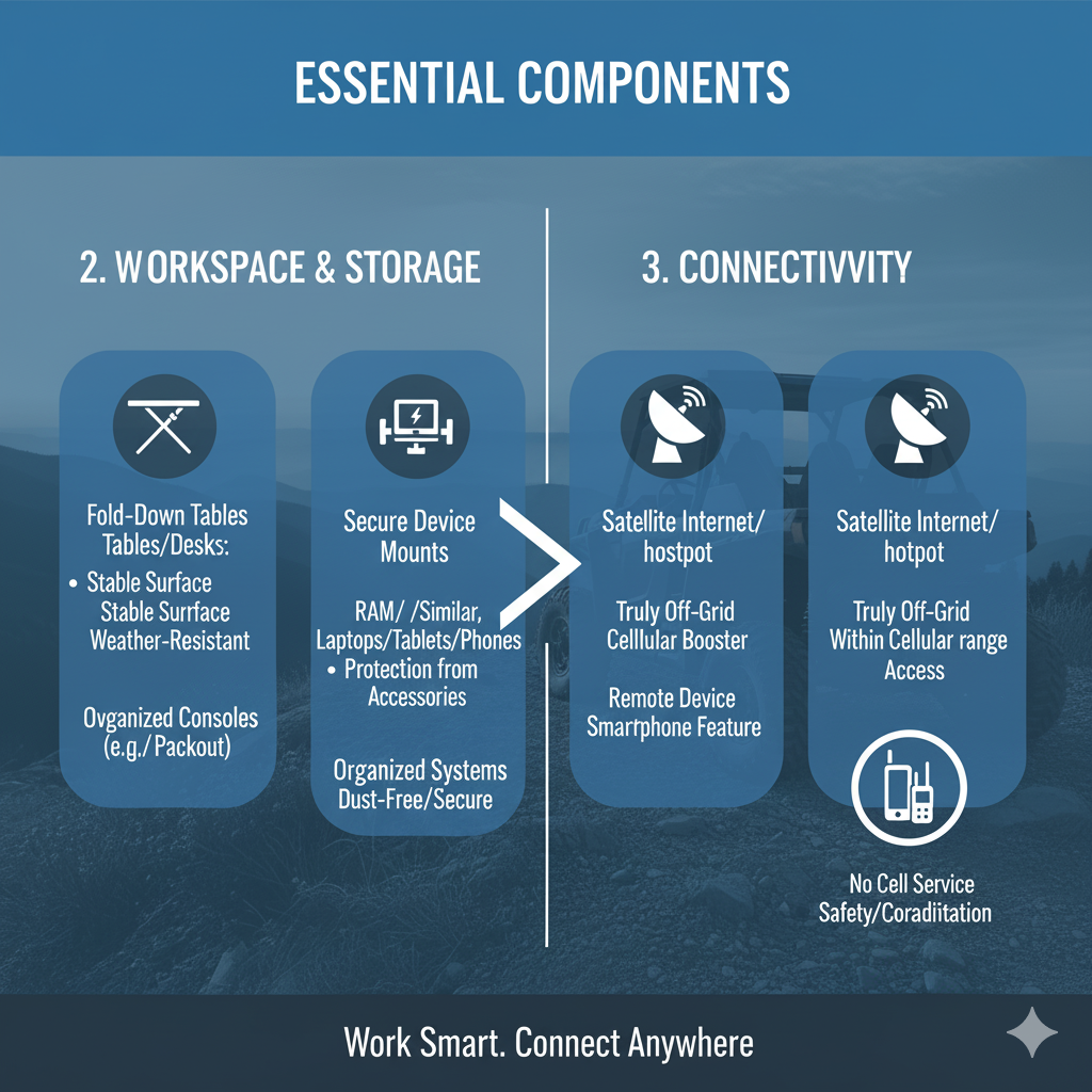 Mobile Office UTV Setups