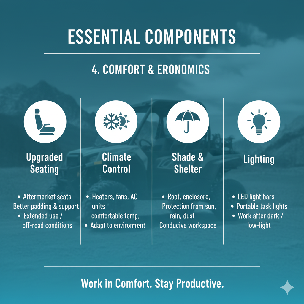 Mobile Office UTV Setups