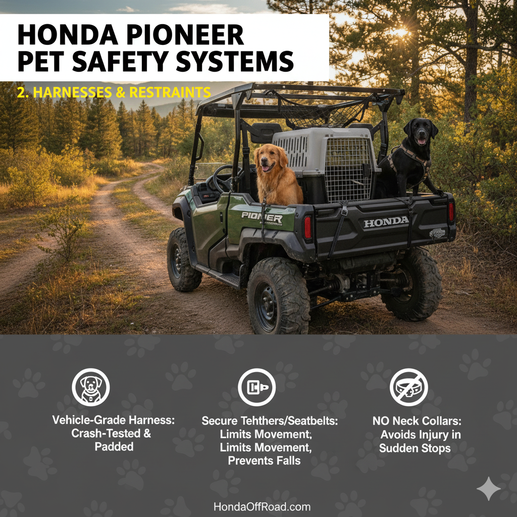 Honda Pioneer Pet Safety Systems