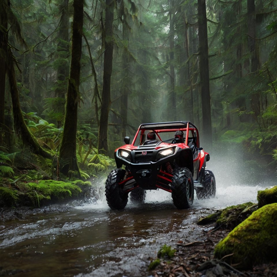 Honda Rubicon DCT 2025 off-road