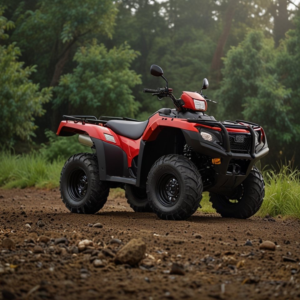 The 2025 Honda Foreman Rubicon, a top ATV model of 2025.
