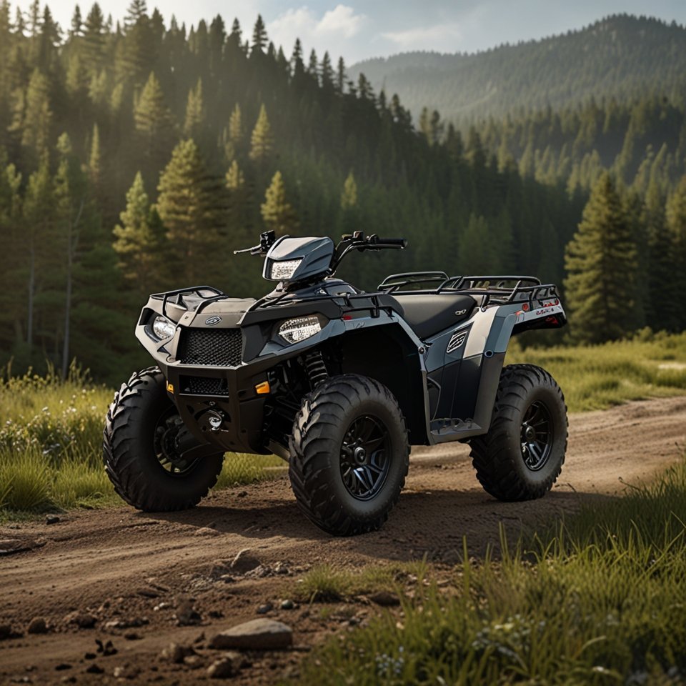 The 2025 Polaris Sportsman 570, one of the top ATV models of 2025.