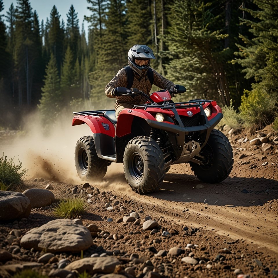 The 2025 Yamaha Grizzly, a top ATV model of 2025.