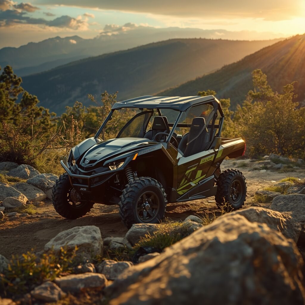 2025 Yamaha Wolverine RMAX2 climbing off-road terrain