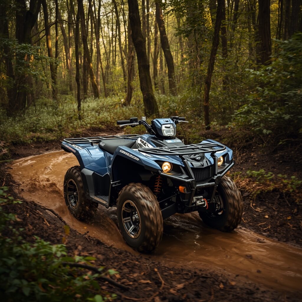 Best ATV for muddy trails Yamaha Grizzly