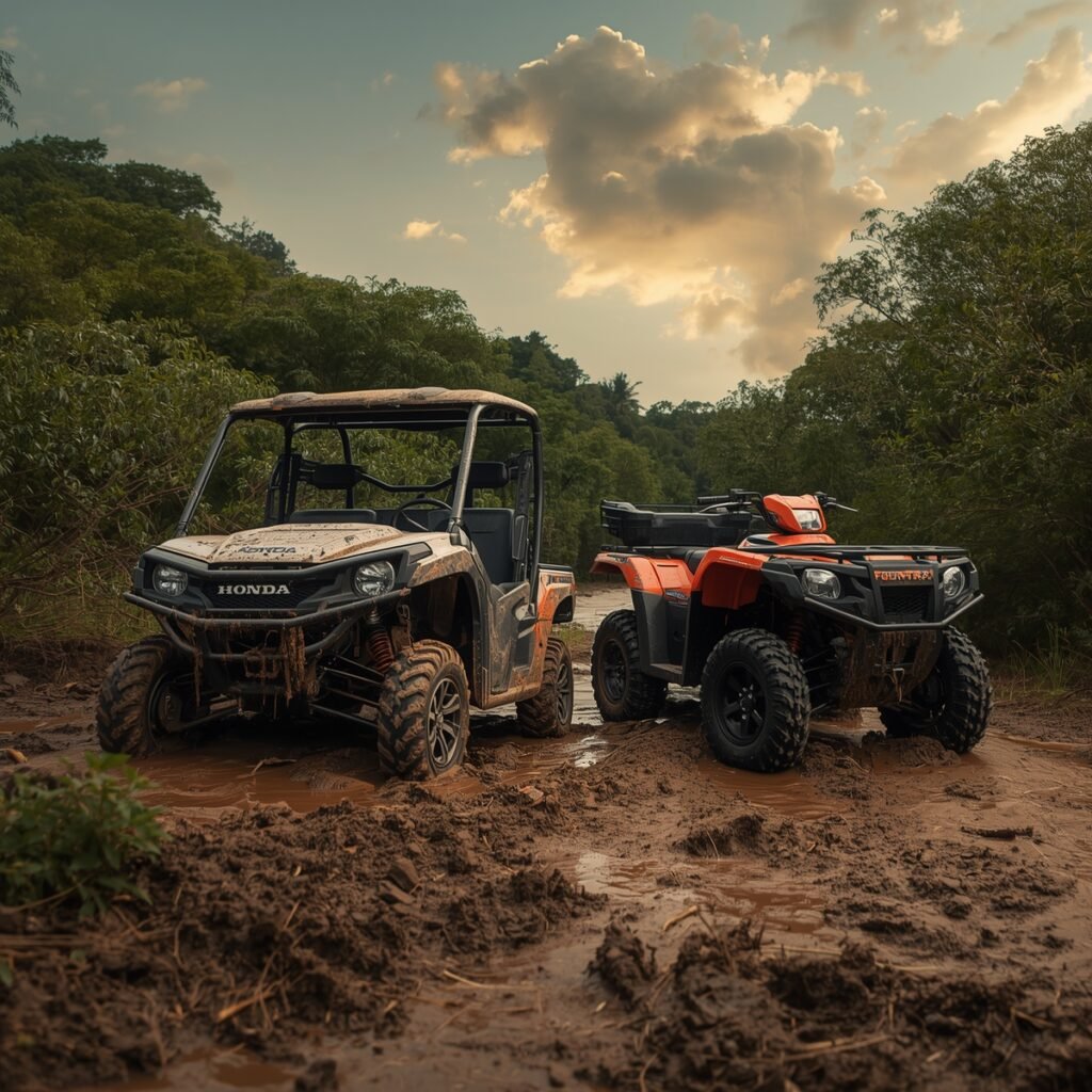 Honda UTV vs ATV comparison 2025