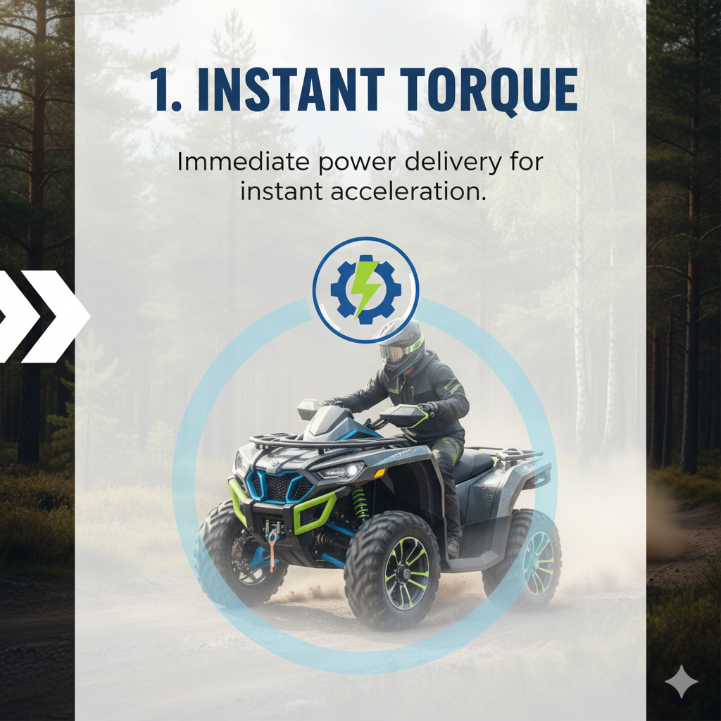 why to buy a Electric ATVs