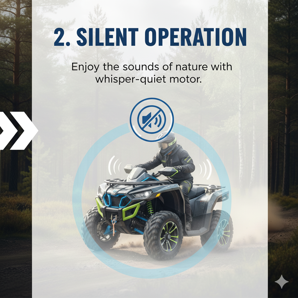 why to buy a Electric ATVs