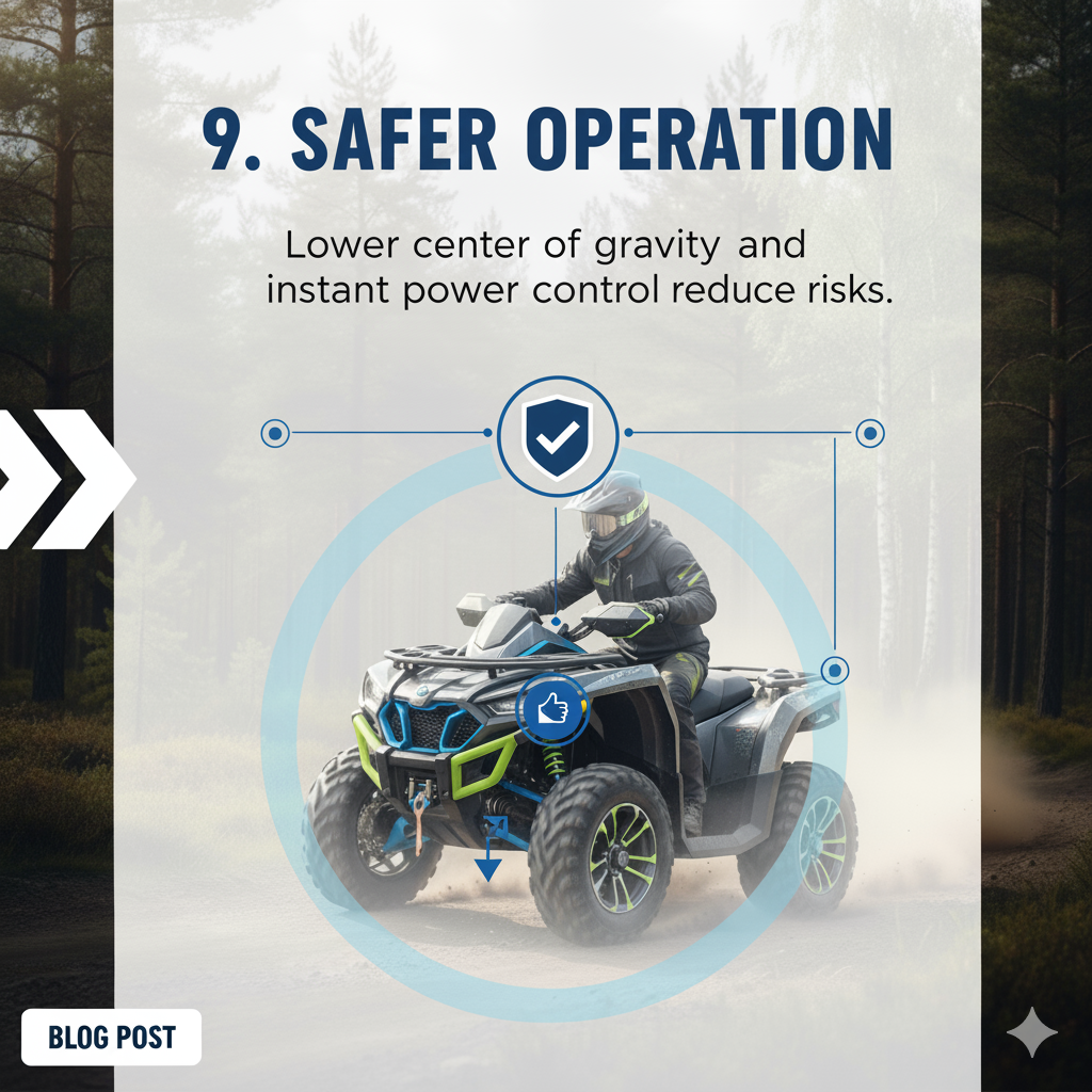 why to buy a Electric ATVs