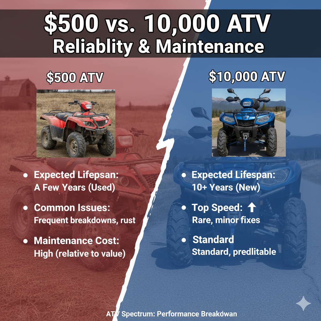  $500 vs $10,000 ATVs