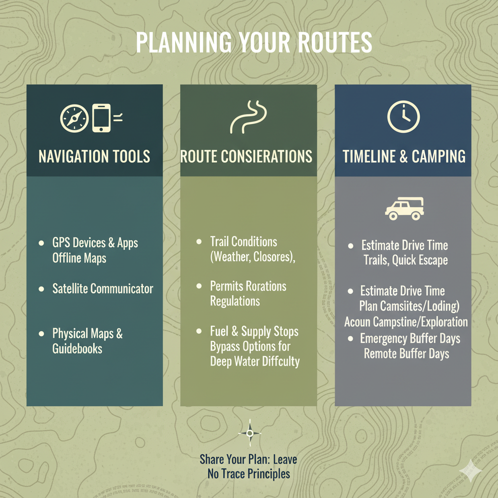 Off-Road Vehicle Vacation Planning