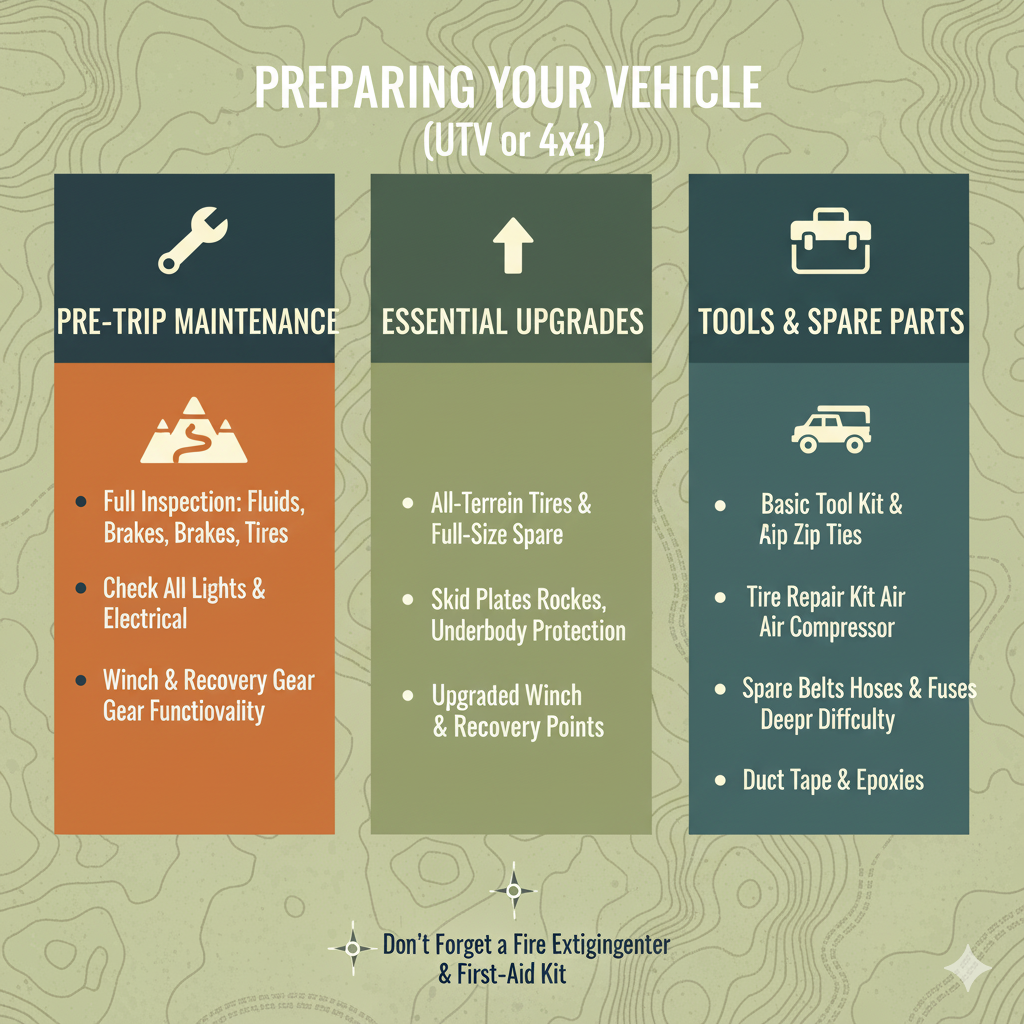 Off-Road Vehicle Vacation Planning
