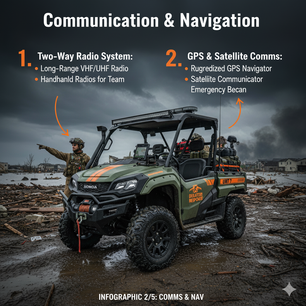 Honda Pioneer disaster response mods