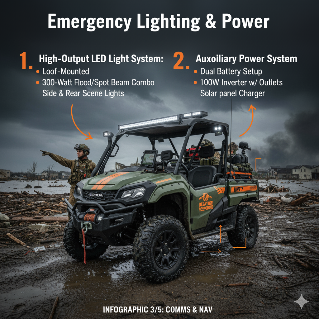 Honda Pioneer disaster response mods