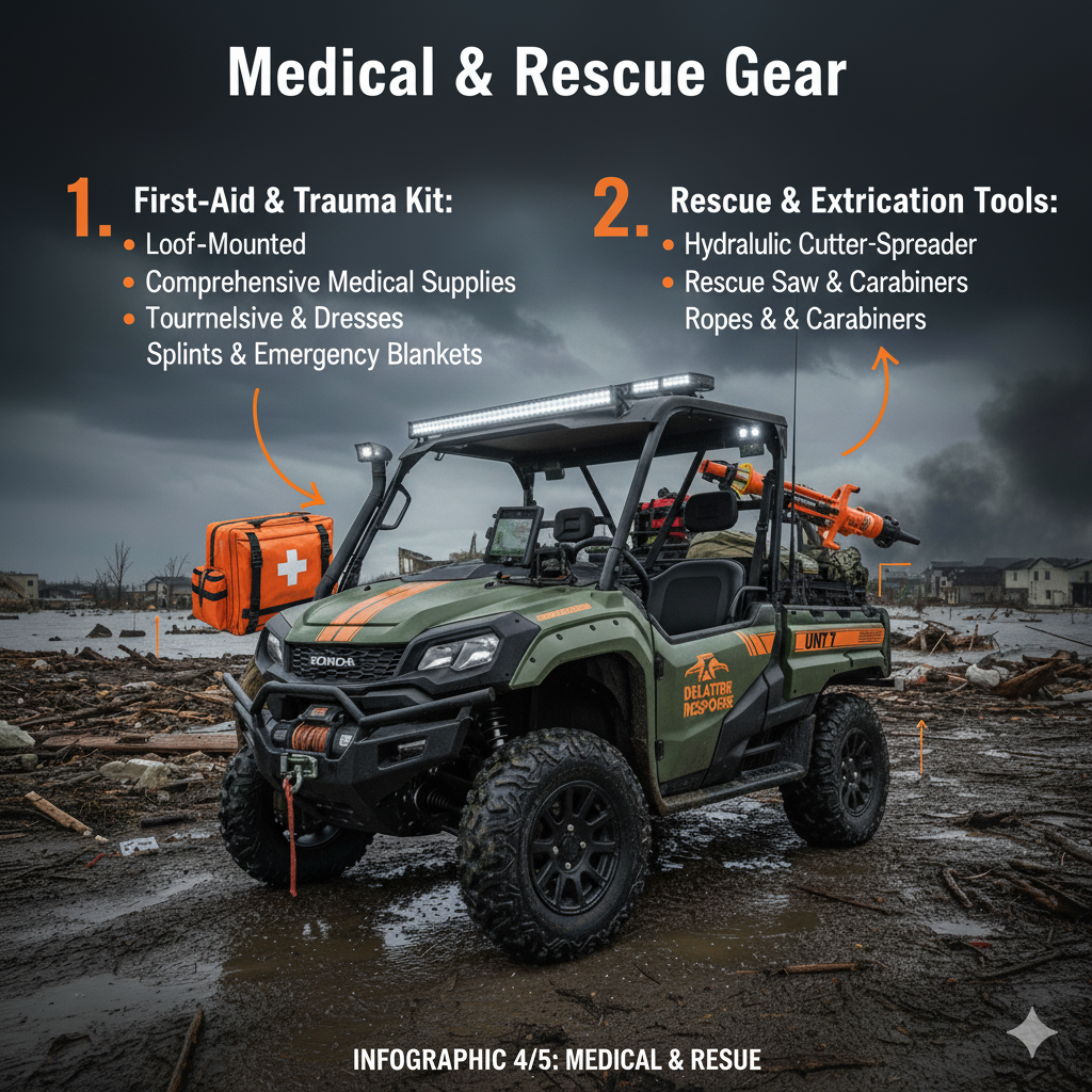 Honda Pioneer disaster response mods