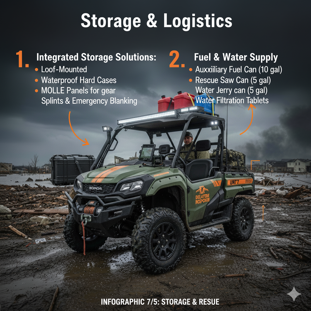 Honda Pioneer disaster response mods