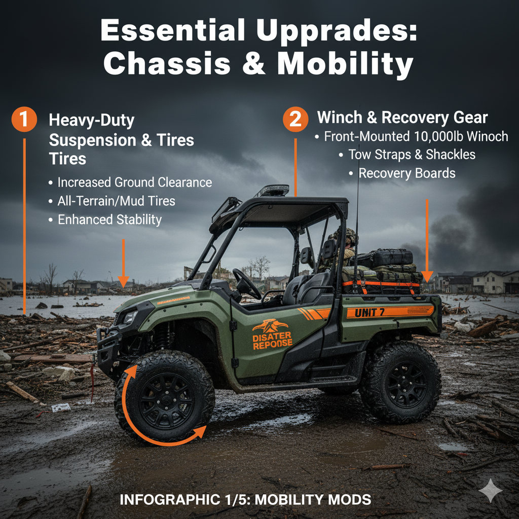 Honda Pioneer disaster response mods