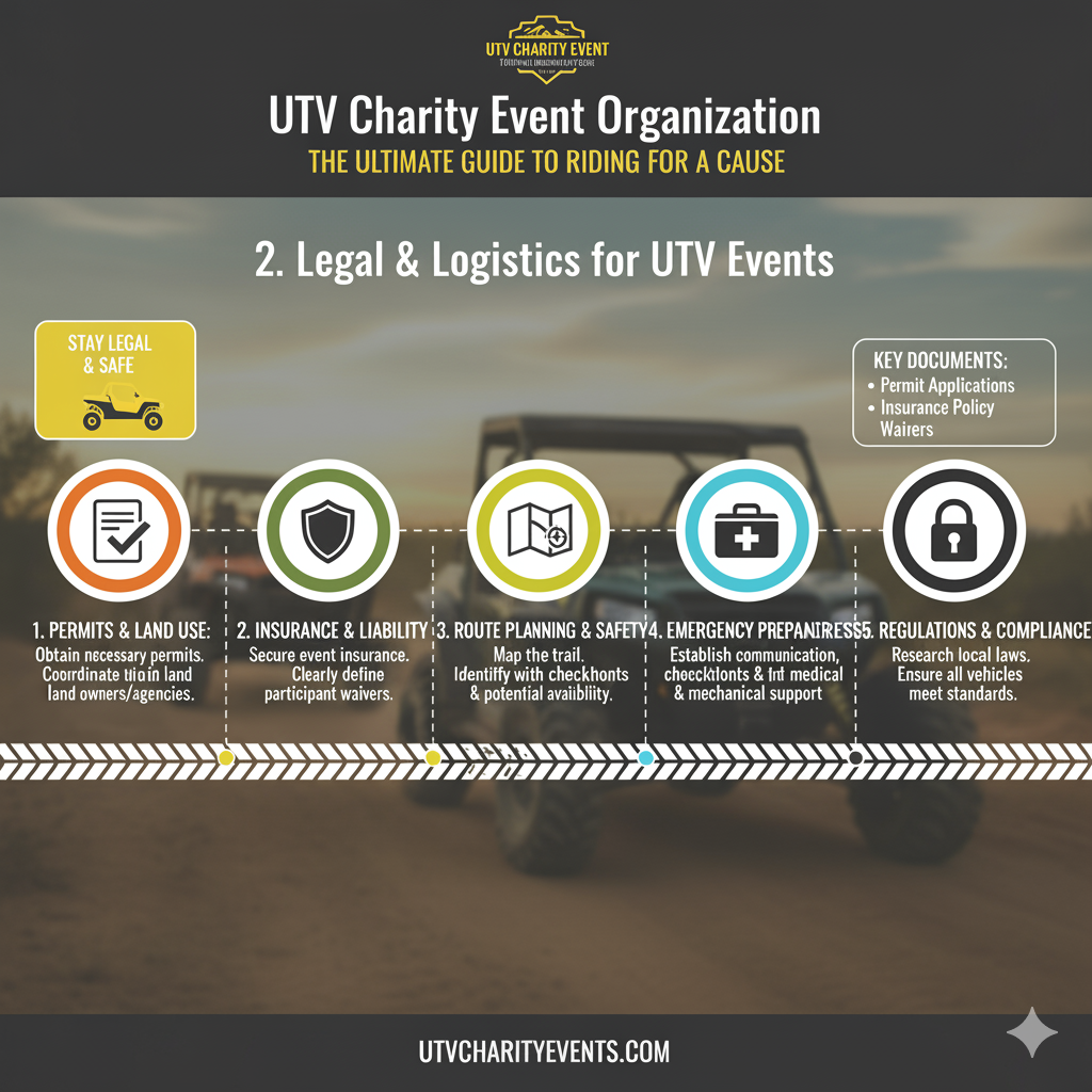 UTV charity event organization