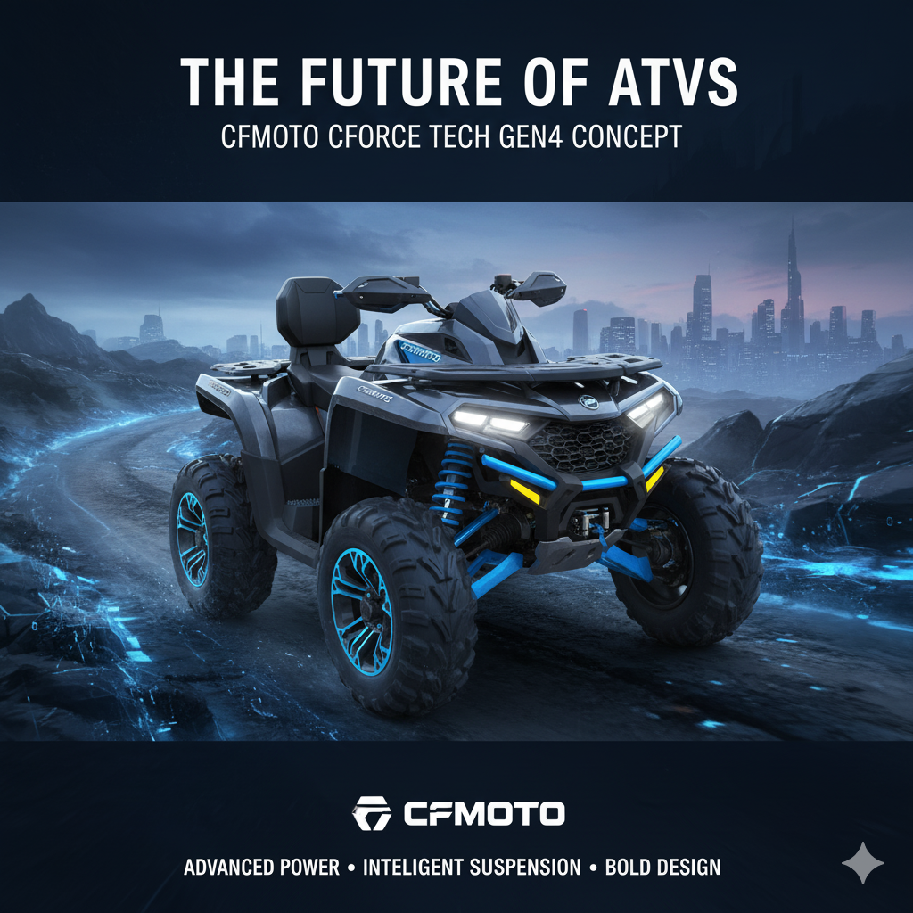 The Future of ATVs: A Deep Dive into the CFMoto CFORCE TECH GEN4 Concept