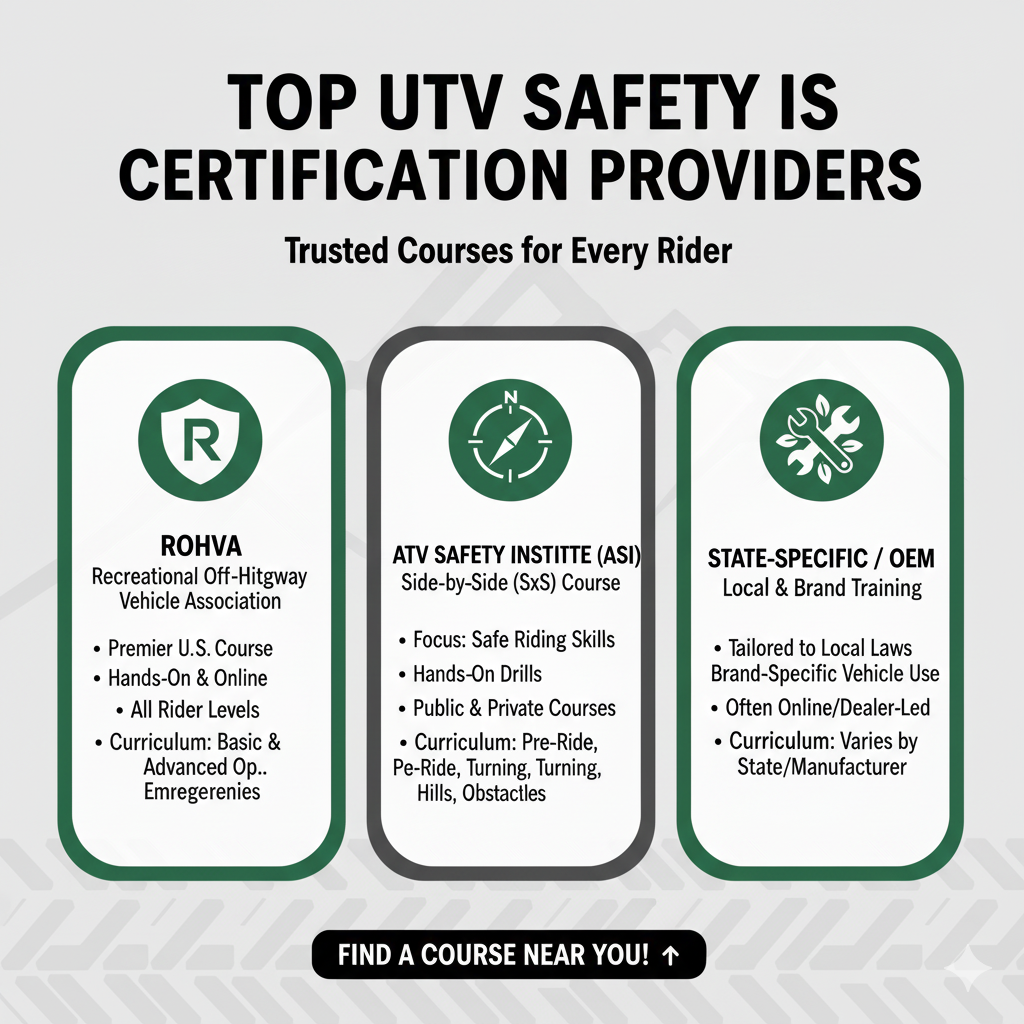 UTV safety certification courses