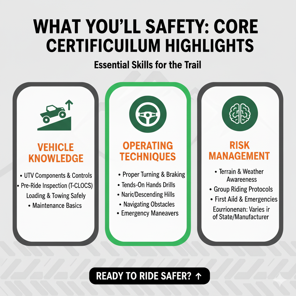 UTV safety certification courses