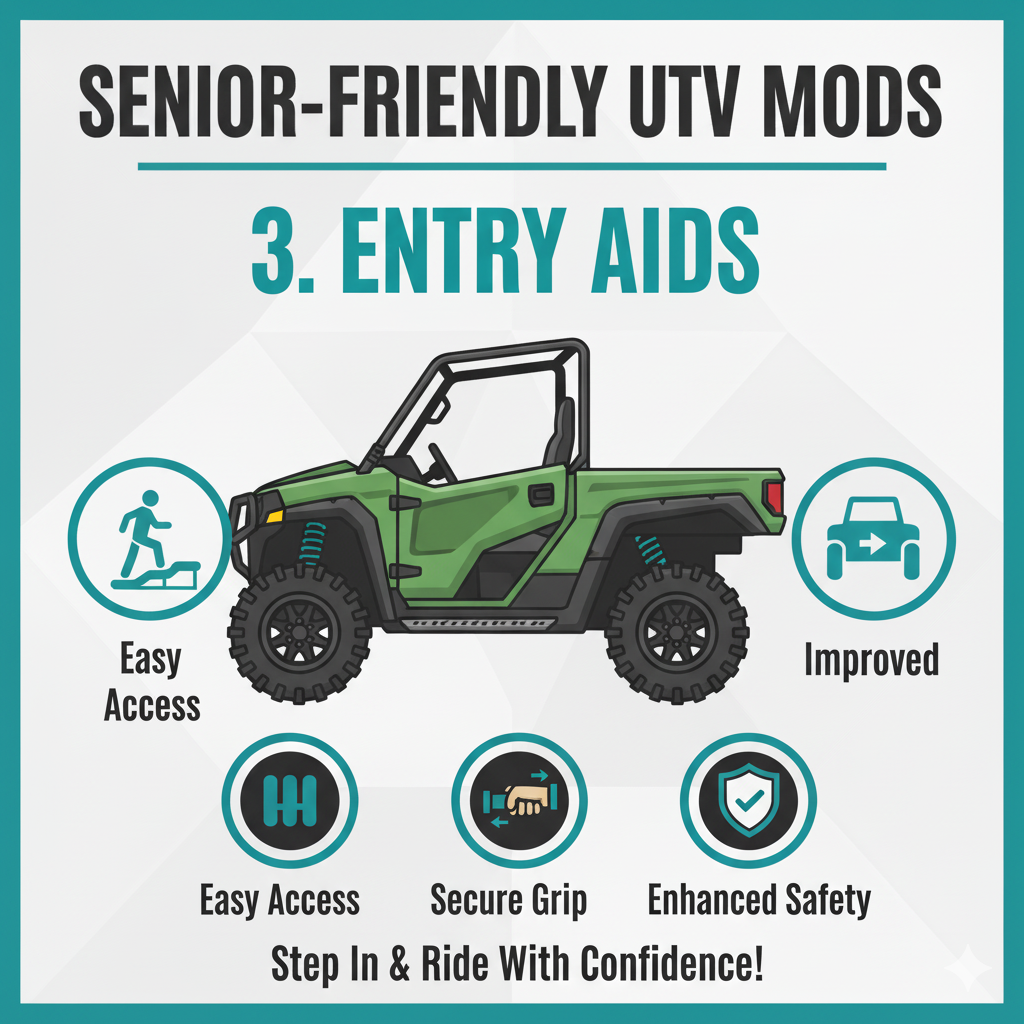 Senior-friendly UTV modifications