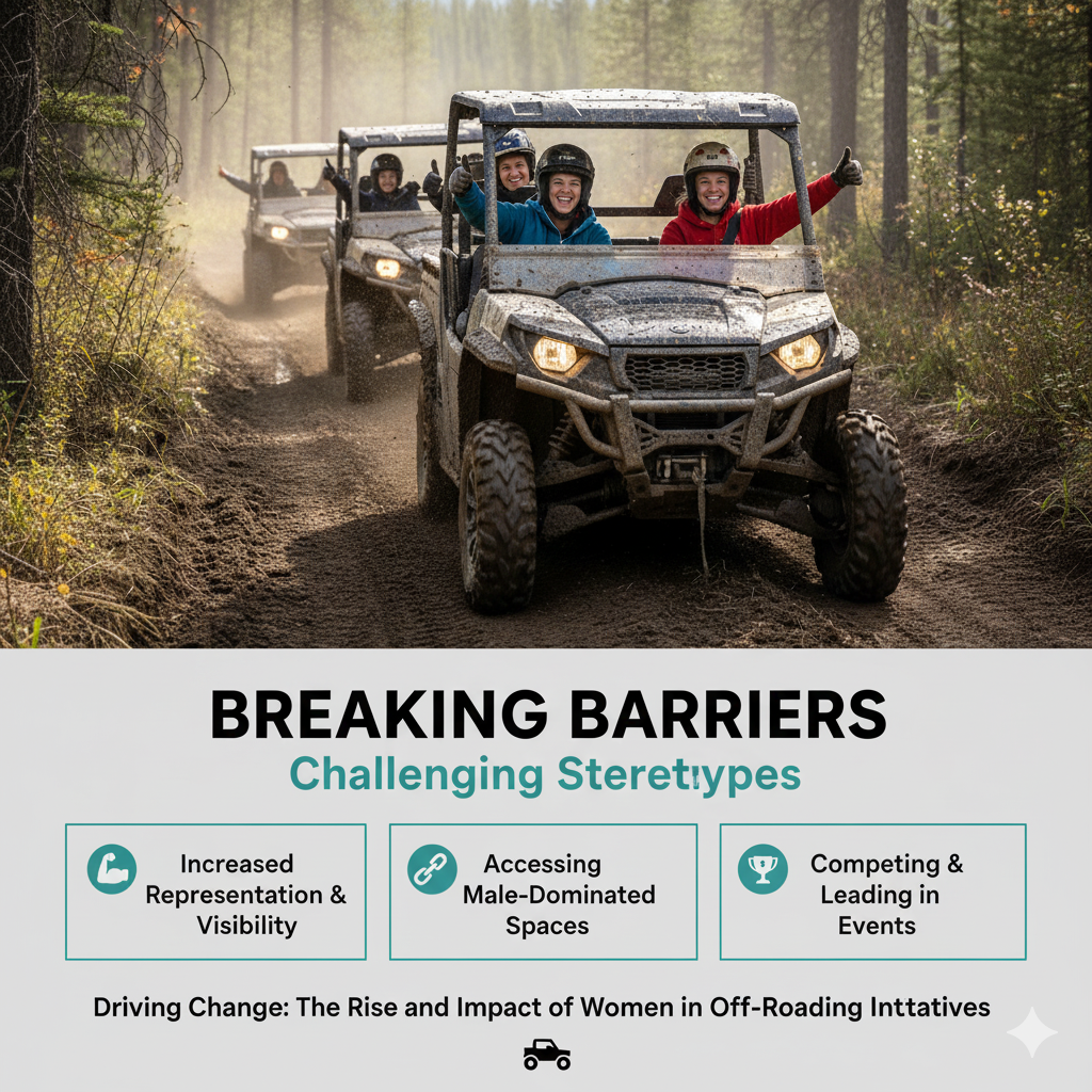 Women in off-roading initiatives