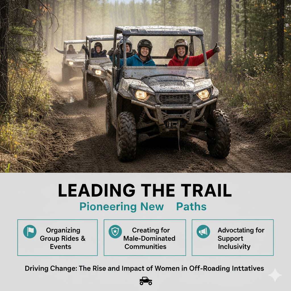 Women in off-roading initiatives
